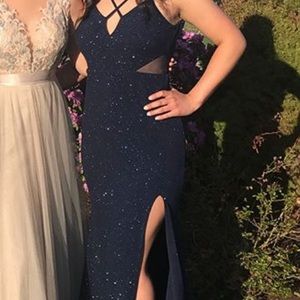 Navy Prom Dress